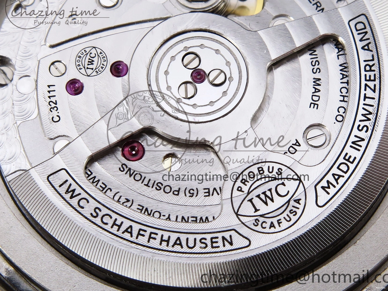 MIROTIME 0127 Pilot Mark XX IW328205 ZF 1:1 Best Edition Green Dial on Brown Leather Strap A UrbanStyle 7029